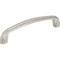 Jeffrey Alexander 128 mm Center-to-Center Satin Nickel Rope Rhodes Cabinet Pull Z261-128SN - alternate 1